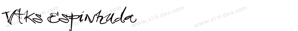 Vtks Espinhuda字体转换